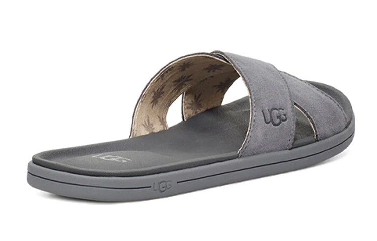 Purchase UGG Brookside Slide 交叉沙灘時尚拖鞋 灰色