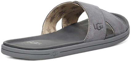 Purchase UGG Brookside Slide 交叉沙灘時尚拖鞋 灰色