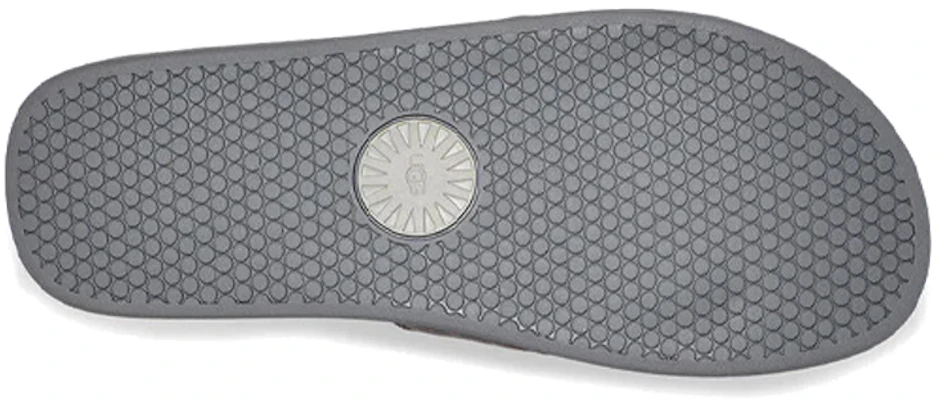 UGG Brookside Slide 交叉沙灘時尚拖鞋 灰色 Details for UGG Brookside Slide 交叉沙灘時尚拖鞋 灰色