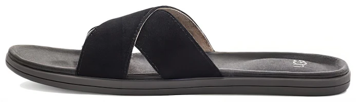 UGG Brookside Slide Beach Black Slippers 1113093-BLK UGG Brookside Slide Beach Black Slippers 1113093-BLK