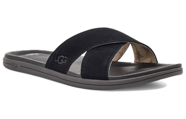 Lookbook UGG Brookside Slide Beach Black Hausschuhe 1113093-BLK
