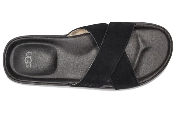 Purchase UGG Brookside Slide Beach Black Hausschuhe 1113093-BLK