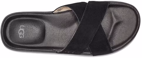 Purchase UGG Brookside 交叉带沙滩时尚凉拖 - 黑色