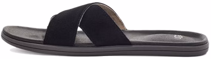 UGG Brookside Slide Beach Black Slippers 1113093-BLK UGG Brookside Slide Beach Black Slippers 1113093-BLK