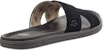 UGG Brookside Slide Beach Black Selipar Lelaki Perempuan 1113093-BLK