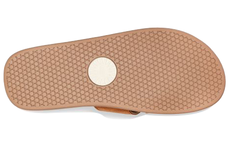 Details for UGG Brookside Slide Strand Slippers Kastanjebruin 1113093-CHE
