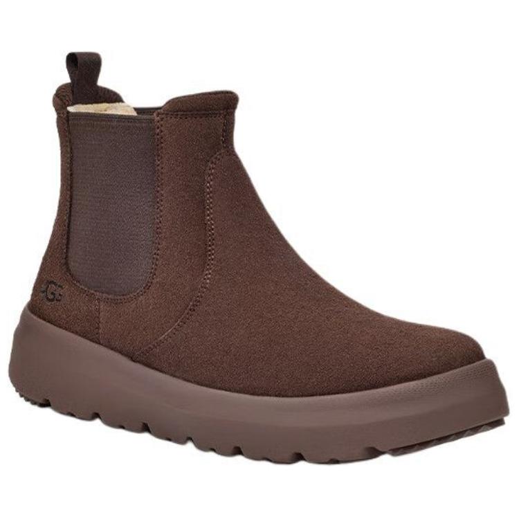 Shop UGG Burleigh Chelsea Boot Dusted Cocoa Sepatu Boots Wanita Elegan 1152050-DDC
