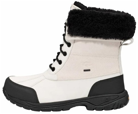 UGG Butte Waterproof Leather Snow Boot 'White Black' 1130809-WBLC Buy UGG Butte Waterproof Leather Snow Boot 'White Black' 1130809-WBLC
