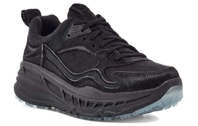 UGG CA805 X Blue Cowhide Low Tops Sports Shoe Black 圖 3