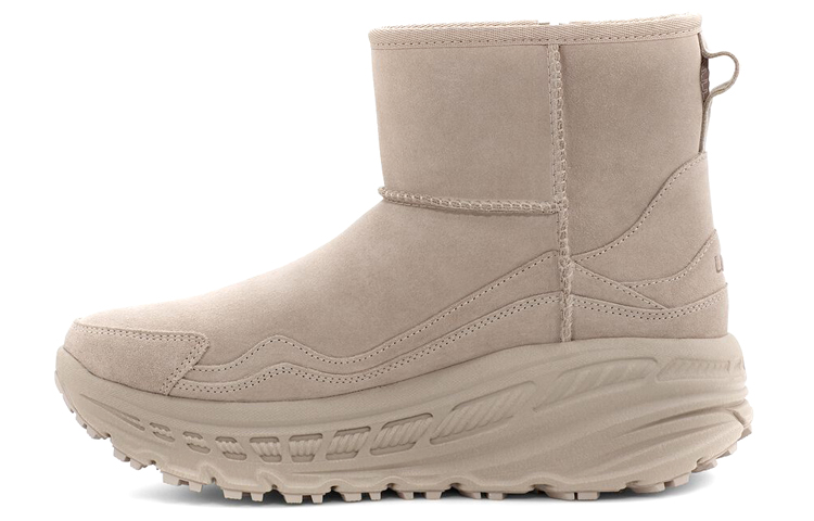 UGG CA805 Classic Weather High 'Beige Waterproof Suede' 1112369-BLK