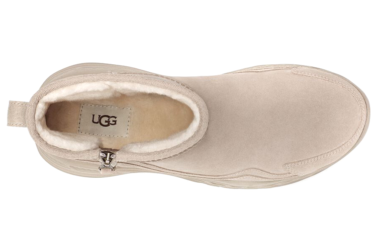 Shop UGG CA805 클래식 웨더 하이 베이지 방수 스웨이드 (shortened: UGG CA805 베이지 방수) 1112369-BLK