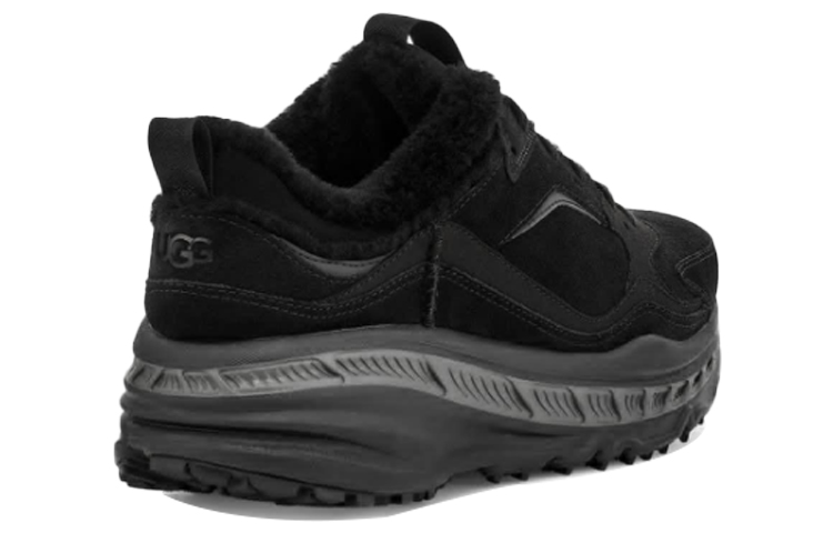 UGG CA805 Spill Seam Low Top Suede Shoes/Sneakers Black 圖 4