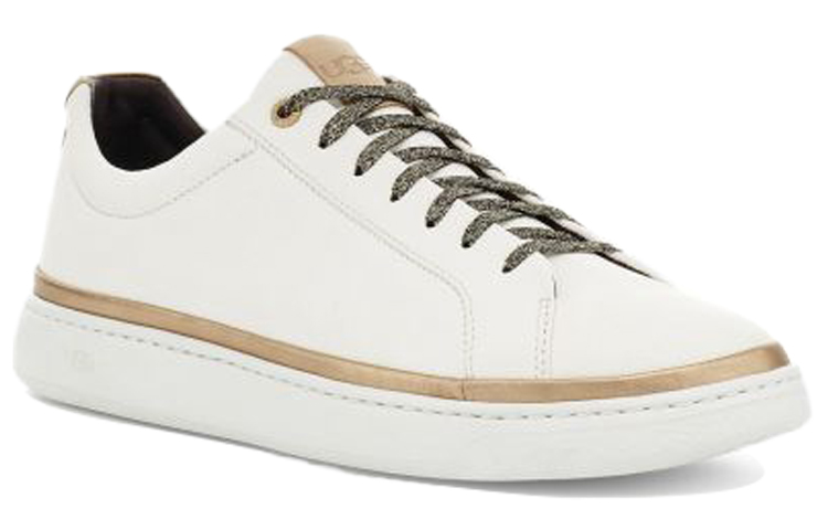 Lookbook UGG Cali- Kasut Skate 'Putih Emas' 1118670-WGL