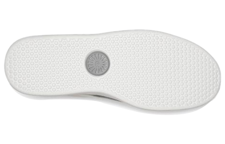 Details for UGG Cali- 羊皮 低筒繫帶休閒運動 時尚板鞋 男款 白銀