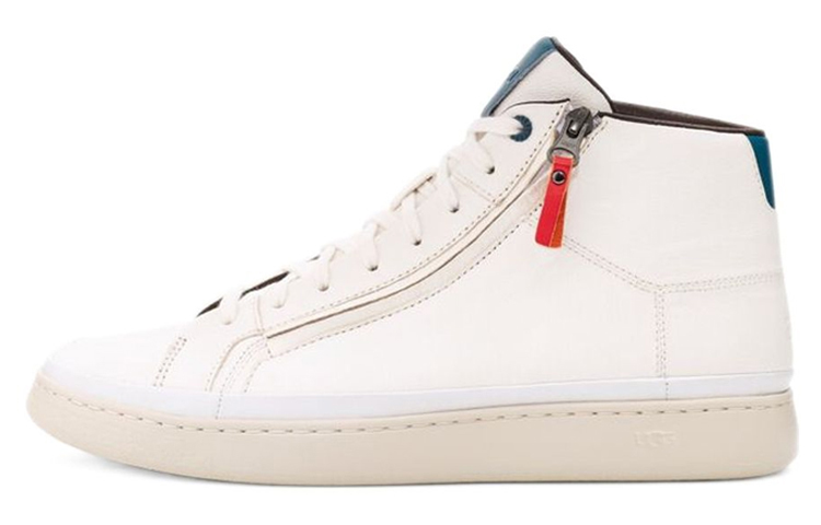 UGG Cali Sneaker High Side Zip 'White Blue' 1120873-WMBL