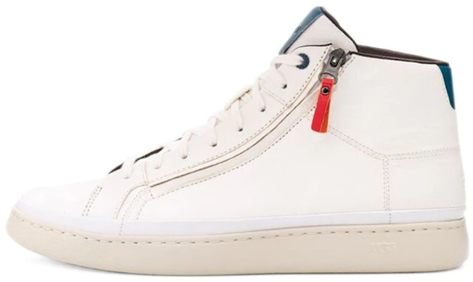 UGG Cali Sneaker High Side Zip 'White Blue' 1120873-WMBL Buy UGG Cali Sneaker High Side Zip 'White Blue' 1120873-WMBL