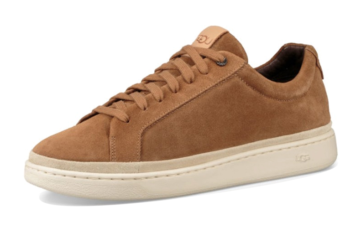 Lookbook UGG Cali- 絨面 舒適耐磨低筒 時尚板鞋 男款 栗色