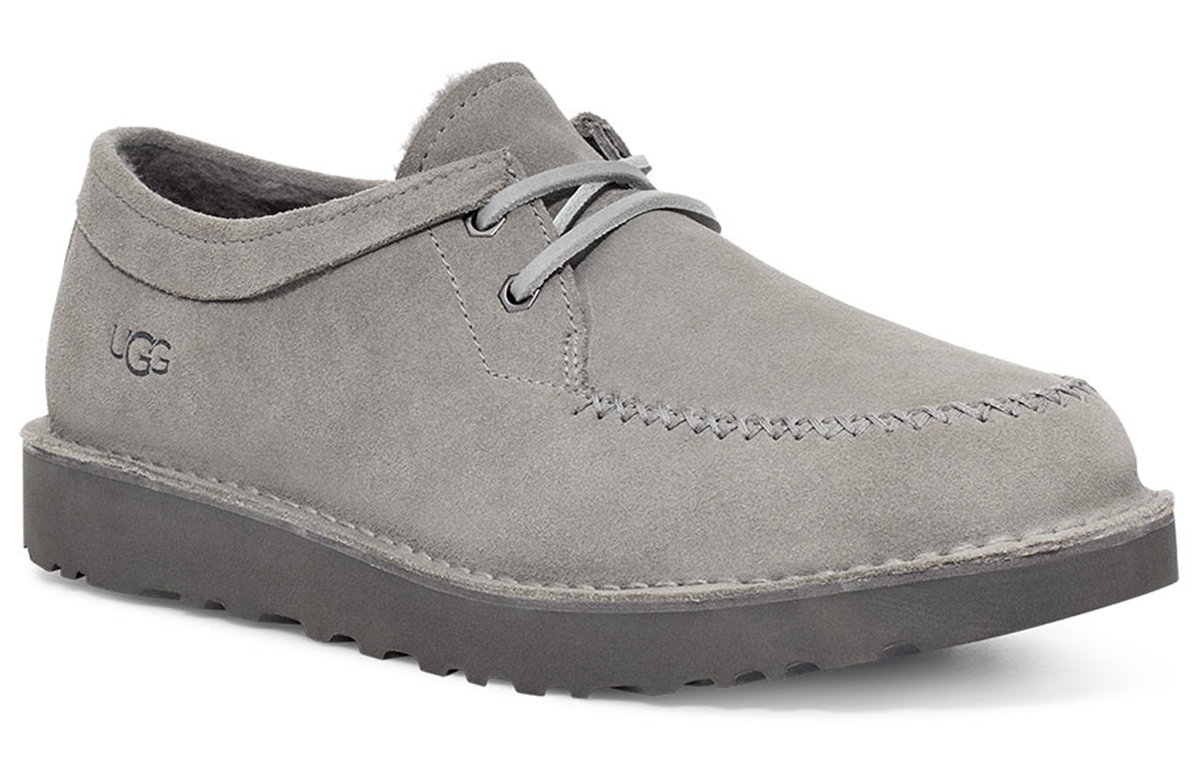 Lookbook UGG Campout Lace Low Boots Pendek Abu-abu 1112411-SEL