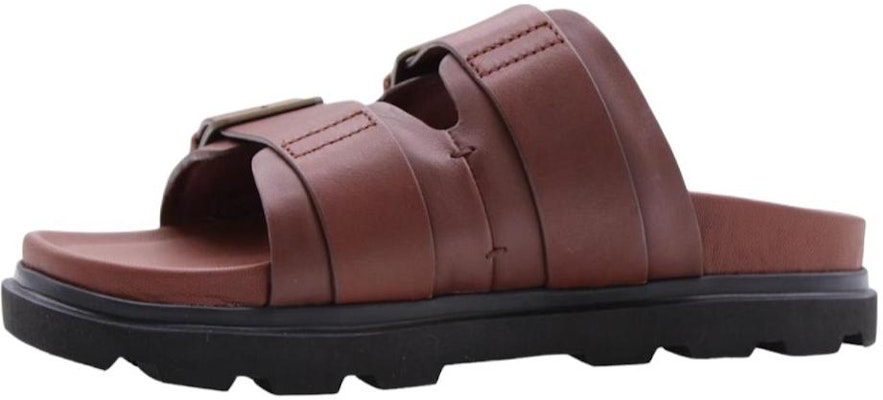 UGG Capitola Buckle Slide Sandal Cognac 1153102-COG Order UGG Capitola Buckle Slide Sandal Cognac 1153102-COG