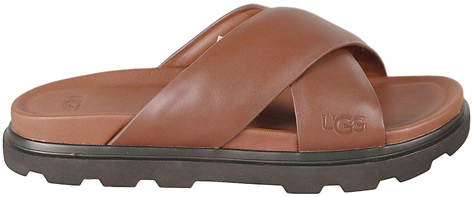 UGG Capitola Cross Slide Sandal 'Cognac' 1153076-COG Order UGG Capitola Cross Slide Sandal 'Cognac' 1153076-COG