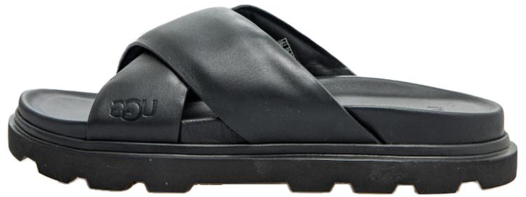 UGG Capitola Cross Slippers 'Black' 1153076-BLK Buy UGG Capitola Cross Slippers 'Black' 1153076-BLK
