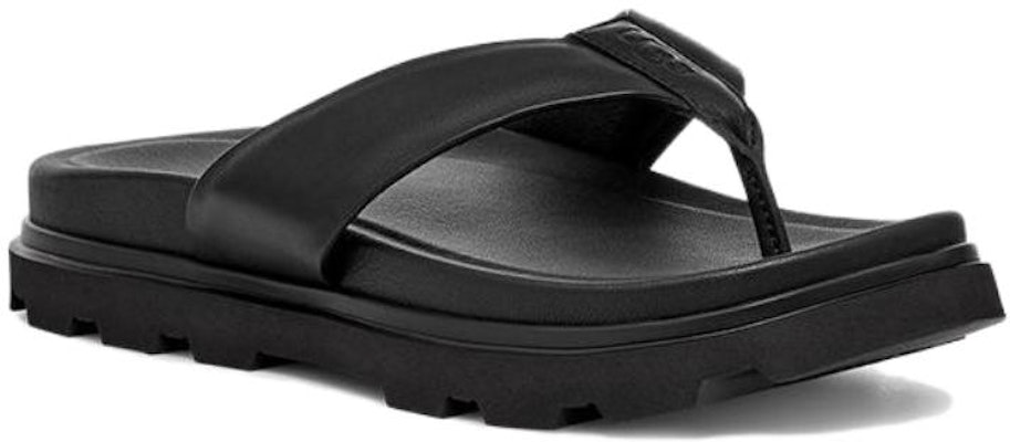 UGG Capitola Flip Sandal 'Black' 1153077-BLK Order UGG Capitola Flip Sandal 'Black' 1153077-BLK