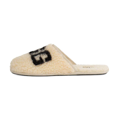 UGG Casual Series White 'Carved CMFT Fashion Slide'