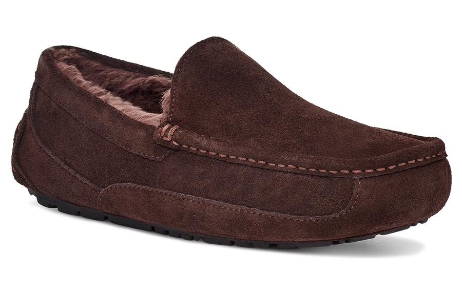 Lookbook UGG Casual Zweilagiges Leder ''Schokolade'' 1115149-CHO