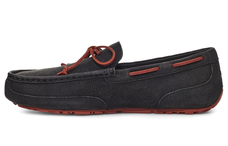 UGG Chester Breathable Wear-resistant Low Tops Athleisure Casual Sports Shoe Black Red 1105611-BBHN
