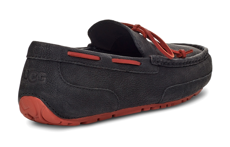 Purchase UGG Chester Kasut Sukan Santai Rendah Tahan Haus Bernafas Hitam Merah 1105611-BBHN