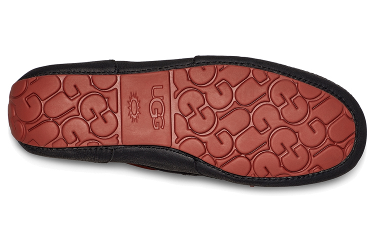 Details for UGG Chester Kasut Sukan Santai Rendah Tahan Haus Bernafas Hitam Merah 1105611-BBHN