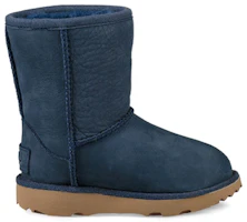 Order UGG 經典 II 防水 英倫保暖簡約中筒雪地靴 小童 海軍藍