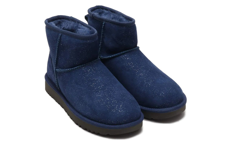 Lookbook UGG 经典迷你款 '蓝色' 1104110-DKDN