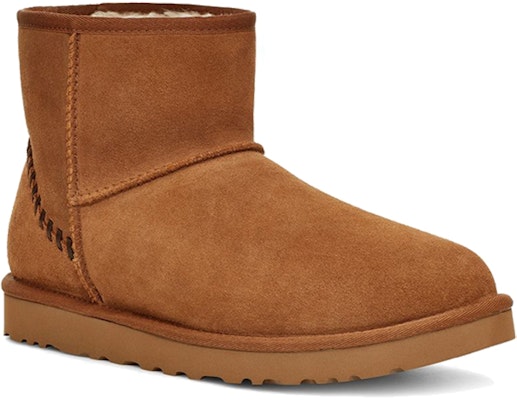 UGG クラシックミニ デコ スエードブーツ (ブラウン) 1115565-CHE Lookbook UGG クラシックミニ デコ スエードブーツ (ブラウン) 1115565-CHE