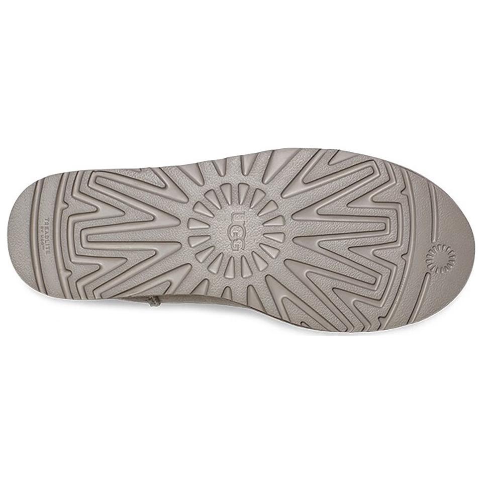 Details for UGG 羊皮毛一體 圓頭套穿 低筒 雪地靴 男款 火山岩色