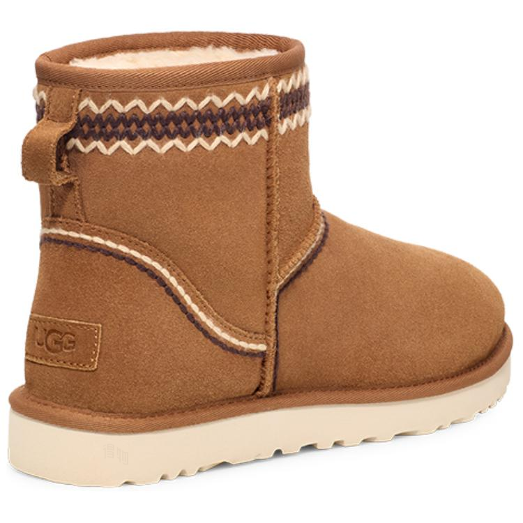 Lookbook UGG 经典迷你 Atherson 靴子 '栗色' 1158222-CHE