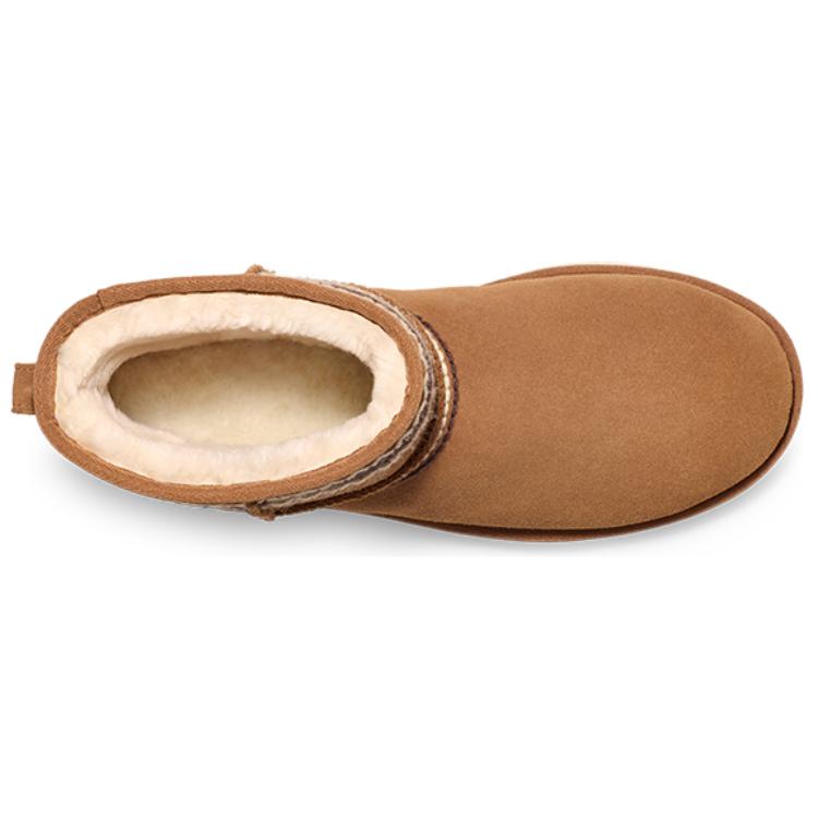Shop UGG 经典迷你 Atherson 靴子 '栗色' 1158222-CHE
