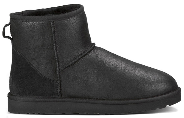 UGG Classic Mini Bomber High Top Fleece Lined Black 圖 2