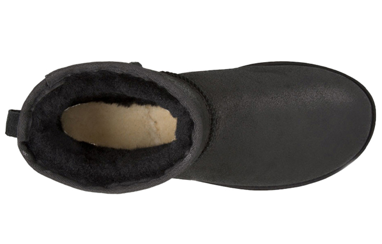 UGG Classic Mini Bomber High Top Fleece Lined Black 圖 5