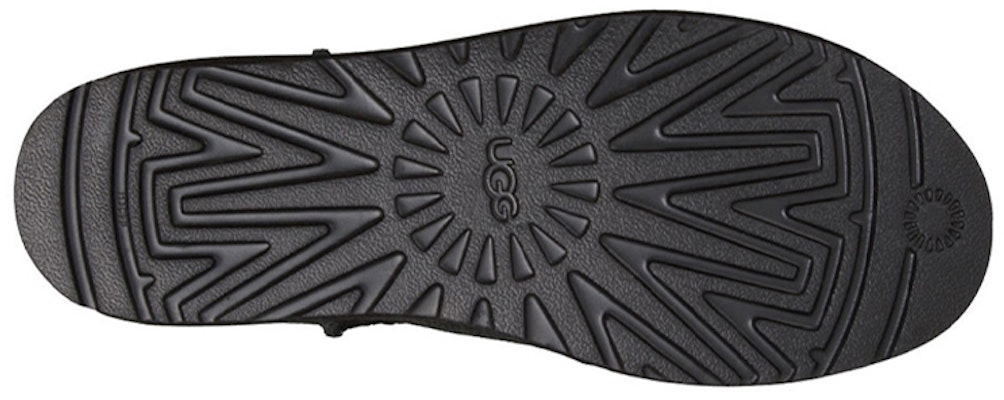 UGG Classic Mini Bomber High Top Shearling Snow Boots Black