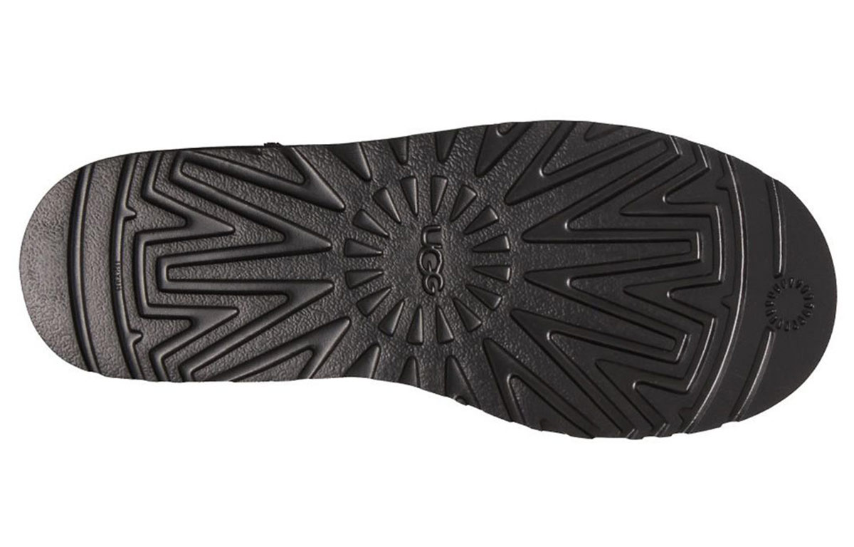 UGG Classic Mini Deco Snow Boots 'Black Grey' 圖 6