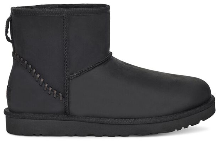 UGG Classic Mini Deco Snow Boots 'Black' 圖 2