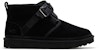 UGG Classic Mini Fluff Buckle 'Black' 1130720-BLK