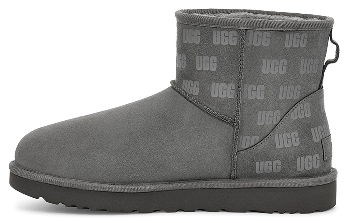 Buy UGG Classic Mini II But Salji Kelabu 1119391-CHRC