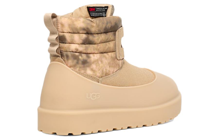 Shop UGG Classic Mini Lace-Up Weather Boot ''Mustard Seed'' Warna Kuning Mustard. 1143990-MDSD