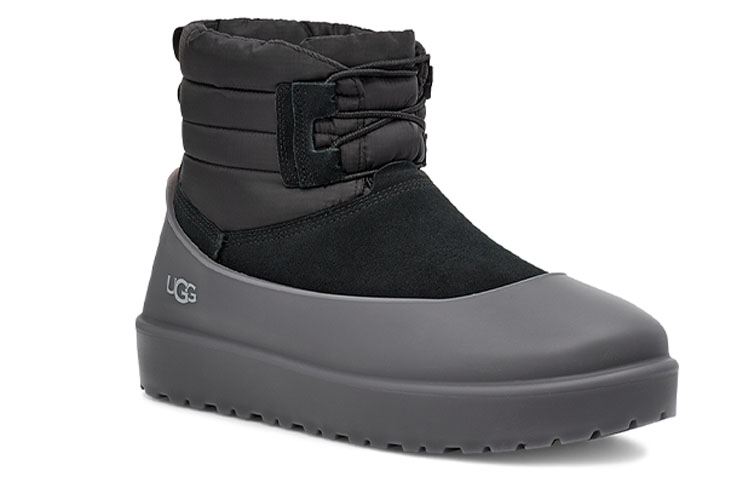 Lookbook UGG Classic Mini Lace-Up Weather Boot Hitam 1120849-BLK