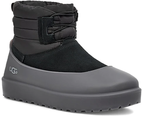UGG Classic Mini Boot Tahan Cuaca Tali Hitam 1120849-BLK Lookbook UGG Classic Mini Boot Tahan Cuaca Tali Hitam 1120849-BLK