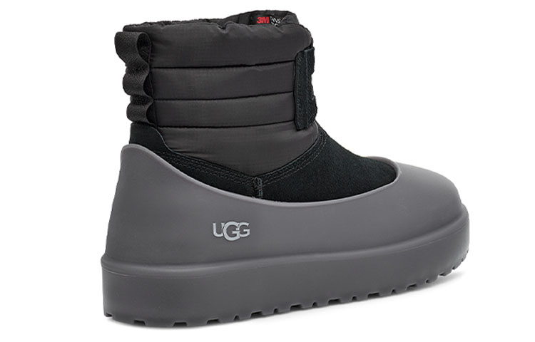 Shop UGG Classic Mini Lace-Up Weather Boot Hitam 1120849-BLK
