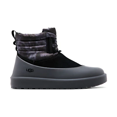 UGG Classic Mini Lace-Up Weather Smokescreen Boot 'Black'