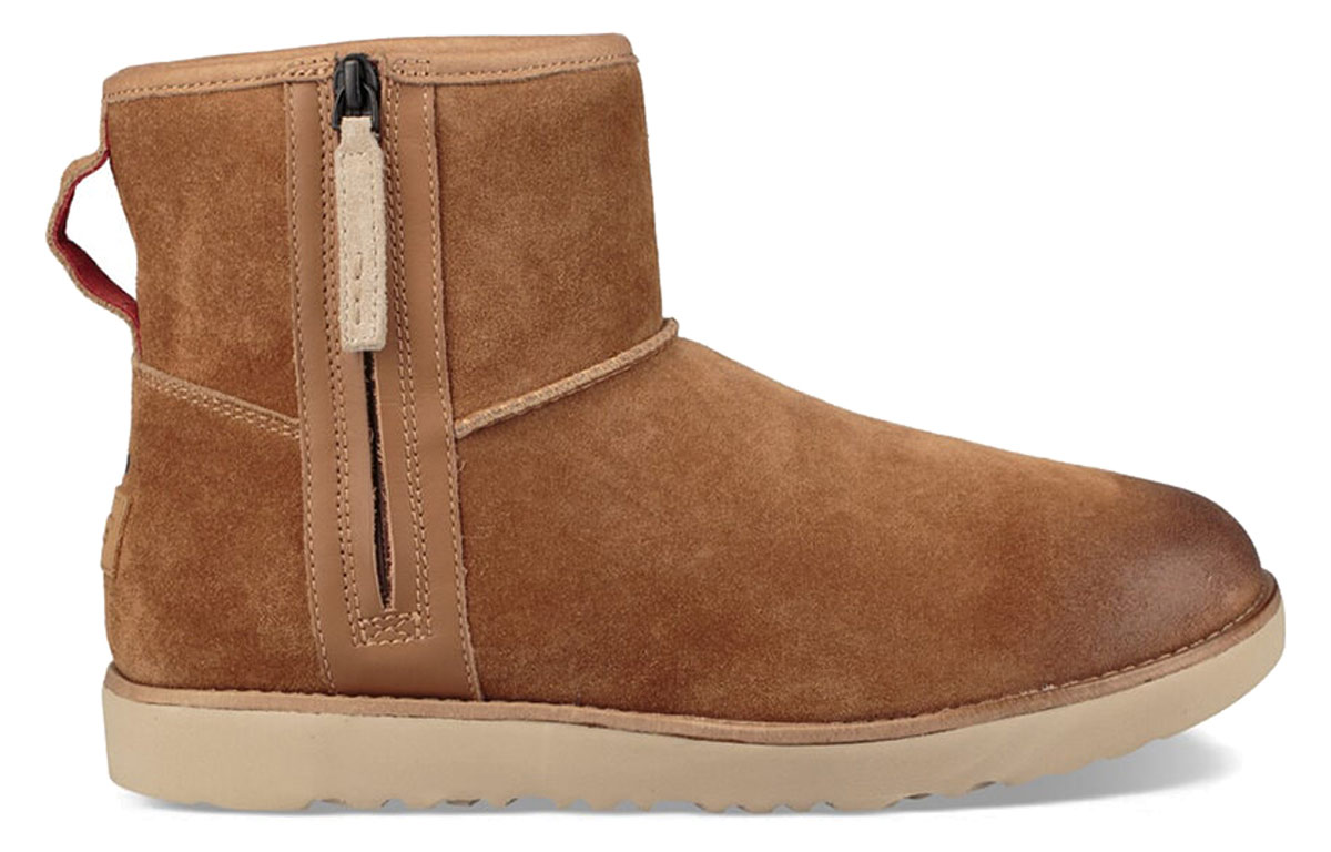 UGG Classic Mini Zip Waterproof 'Brown' 圖 2